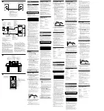 Preview for 2 page of Sony SRS-ZP1000 Operating Instructions