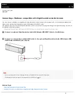 Предварительный просмотр 41 страницы Sony SRS-ZR7 Help Manual