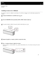 Предварительный просмотр 201 страницы Sony SRS-ZR7 Help Manual