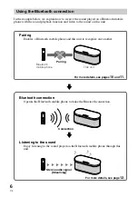 Preview for 6 page of Sony SRSBT100 - Bluetooth Stereo Speakers Operating Instructions Manual