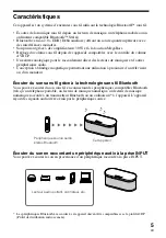 Preview for 25 page of Sony SRSBT100 - Bluetooth Stereo Speakers Operating Instructions Manual