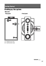 Preview for 9 page of Sony SRSDB500 - SRS 2.1-CH PC Multimedia Speaker Sys Operating Instructions Manual