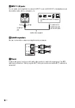 Preview for 10 page of Sony SRSDB500 - SRS 2.1-CH PC Multimedia Speaker Sys Operating Instructions Manual