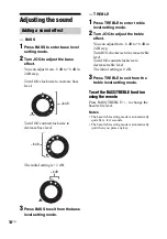 Preview for 14 page of Sony SRSDB500 - SRS 2.1-CH PC Multimedia Speaker Sys Operating Instructions Manual