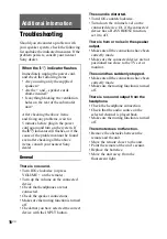 Preview for 16 page of Sony SRSDB500 - SRS 2.1-CH PC Multimedia Speaker Sys Operating Instructions Manual