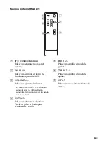 Preview for 27 page of Sony SRSDB500 - SRS 2.1-CH PC Multimedia Speaker Sys Operating Instructions Manual