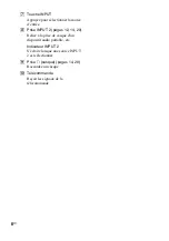 Preview for 46 page of Sony SRSDB500 - SRS 2.1-CH PC Multimedia Speaker Sys Operating Instructions Manual