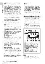 Preview for 26 page of Sony SRW-9000 Operation Manual