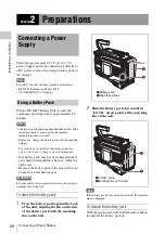 Preview for 28 page of Sony SRW-9000 Operation Manual