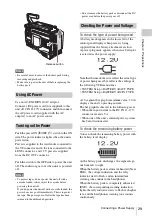 Preview for 29 page of Sony SRW-9000 Operation Manual