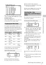 Preview for 47 page of Sony SRW-9000 Operation Manual