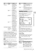 Preview for 59 page of Sony SRW-9000 Operation Manual