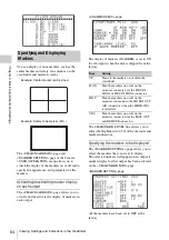 Preview for 64 page of Sony SRW-9000 Operation Manual