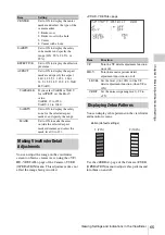 Preview for 65 page of Sony SRW-9000 Operation Manual