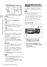 Preview for 76 page of Sony SRW-9000 Operation Manual