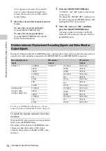 Preview for 78 page of Sony SRW-9000 Operation Manual