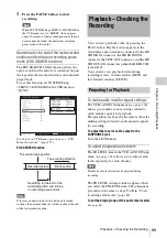 Preview for 89 page of Sony SRW-9000 Operation Manual