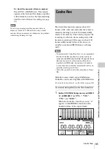 Preview for 95 page of Sony SRW-9000 Operation Manual