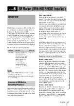 Preview for 97 page of Sony SRW-9000 Operation Manual