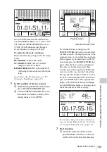 Preview for 105 page of Sony SRW-9000 Operation Manual