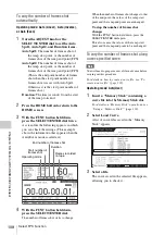 Preview for 108 page of Sony SRW-9000 Operation Manual