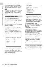 Preview for 114 page of Sony SRW-9000 Operation Manual