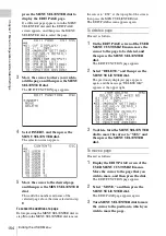 Preview for 154 page of Sony SRW-9000 Operation Manual