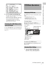 Preview for 155 page of Sony SRW-9000 Operation Manual