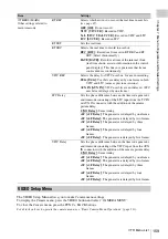 Preview for 159 page of Sony SRW-9000 Operation Manual