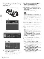 Предварительный просмотр 22 страницы Sony SRX-R105CE Operating Instructions Manual