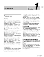 Preview for 5 page of Sony SRX- R110 Operating Instructions Manual