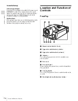 Preview for 8 page of Sony SRX- R110 Operating Instructions Manual