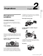 Preview for 13 page of Sony SRX- R110 Operating Instructions Manual