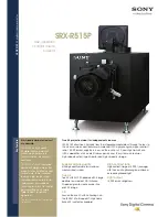 Sony SRX-R515P Brochure & Specs preview