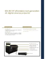 Preview for 3 page of Sony SRX-R515P Brochure & Specs