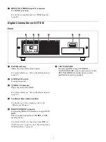 Preview for 7 page of Sony SRX-R810P Operating Instructions Manual