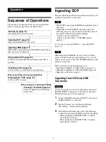 Preview for 16 page of Sony SRX-R810P Operating Instructions Manual