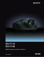 Sony SRX-T105 Brochure preview