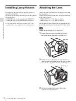 Предварительный просмотр 12 страницы Sony SRX-T105 Installation Manual