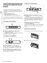 Предварительный просмотр 14 страницы Sony SRX-T105 Installation Manual