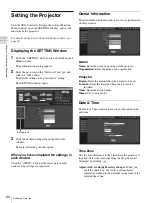 Предварительный просмотр 20 страницы Sony SRX-T105 Installation Manual