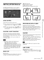 Предварительный просмотр 65 страницы Sony SRX-T420 Operating Instructions Manual