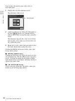 Preview for 46 page of Sony SRX-T423 Operating Instructions Manual