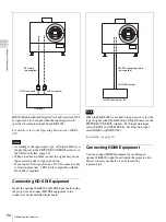 Preview for 54 page of Sony SRX-T423 Operating Instructions Manual