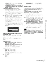 Preview for 61 page of Sony SRX-T423 Operating Instructions Manual