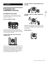 Preview for 9 page of Sony SRXT615 Operating Instructions Manual