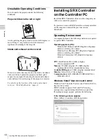 Preview for 10 page of Sony SRXT615 Operating Instructions Manual