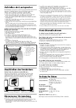 Preview for 9 page of Sony SS-AR1 Operating Instructions Manual