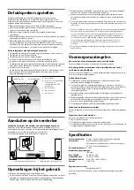 Preview for 11 page of Sony SS-AR1 Operating Instructions Manual