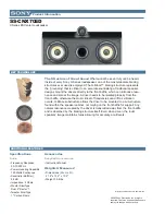 Preview for 2 page of Sony SS-CNX70ED Marketing Product Information